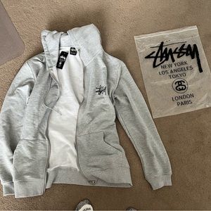 NWT Stussy Zip up jacket